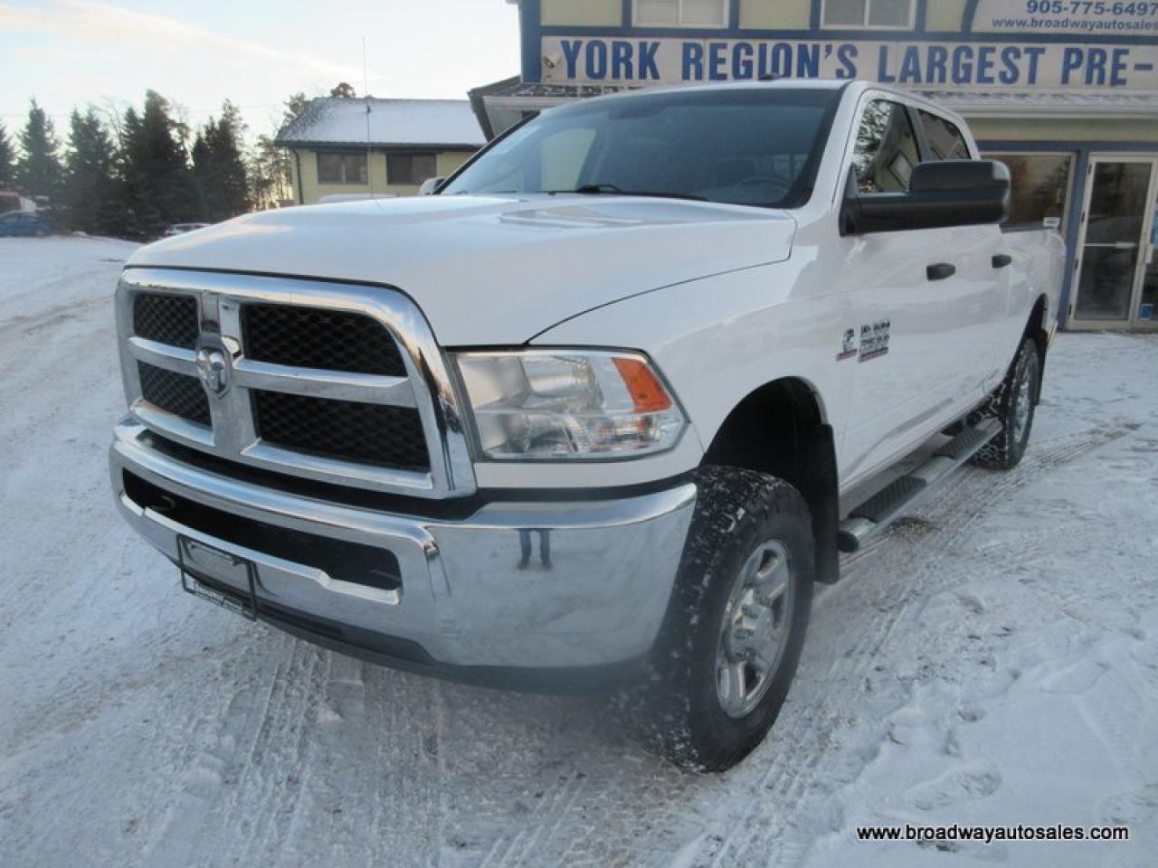 2017 RAM 2500 3/4 TON SLT-MODEL 6 PASSENGER 6.7L - CUMMINS.. 4X4.. CREW-CAB.. 6.6-BOX.. TRAILER BRAKE.. HEATED SEATS & WHEEL.. BACK-UP CAMERA.. BLUETOOTH SYSTEM..