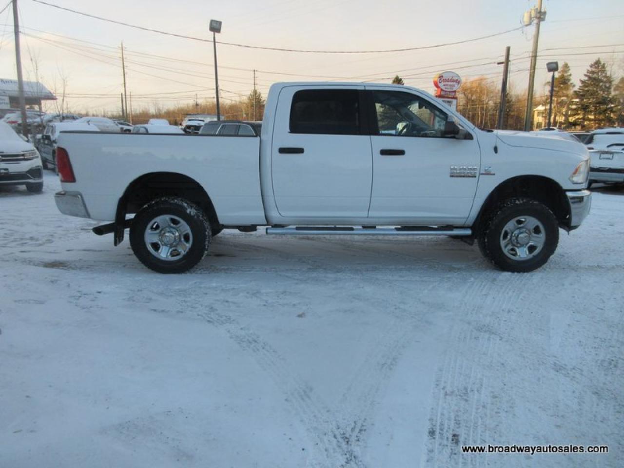 2017 RAM 2500 3/4 TON SLT-MODEL 6 PASSENGER 6.7L - CUMMINS.. 4X4.. CREW-CAB.. 6.6-BOX.. TRAILER BRAKE.. HEATED SEATS & WHEEL.. BACK-UP CAMERA.. BLUETOOTH SYSTEM.. Photo