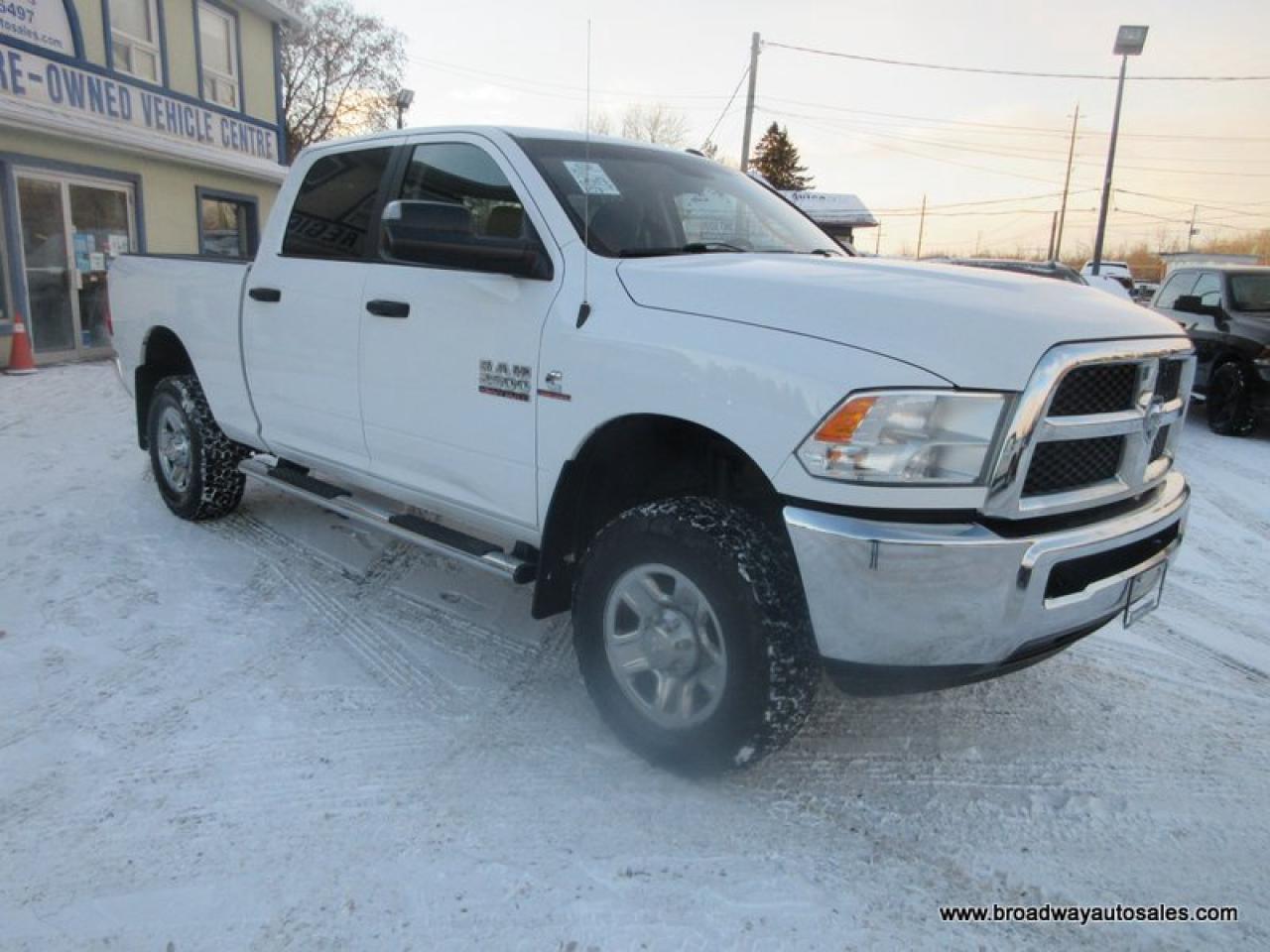 2017 RAM 2500 3/4 TON SLT-MODEL 6 PASSENGER 6.7L - CUMMINS.. 4X4.. CREW-CAB.. 6.6-BOX.. TRAILER BRAKE.. HEATED SEATS & WHEEL.. BACK-UP CAMERA.. BLUETOOTH SYSTEM.. Photo4