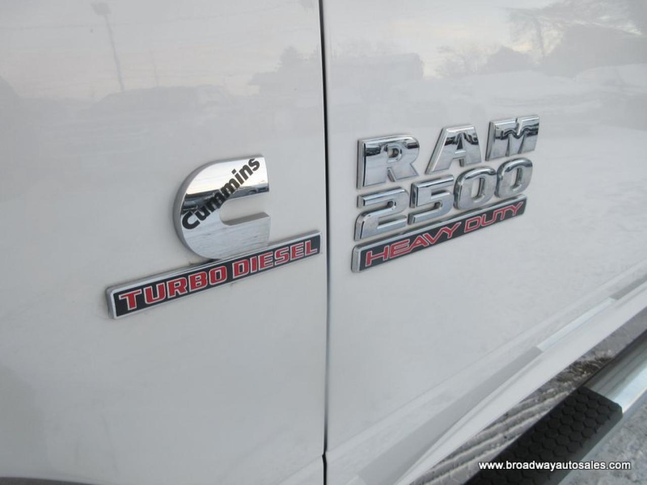 2017 RAM 2500 3/4 TON SLT-MODEL 6 PASSENGER 6.7L - CUMMINS.. 4X4.. CREW-CAB.. 6.6-BOX.. TRAILER BRAKE.. HEATED SEATS & WHEEL.. BACK-UP CAMERA.. BLUETOOTH SYSTEM.. Photo