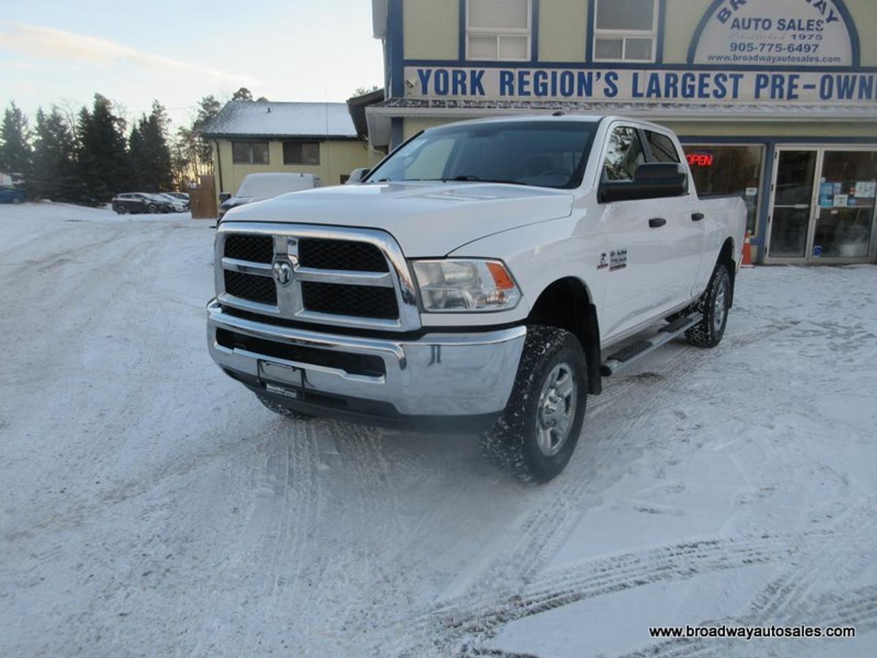 2017 RAM 2500 3/4 TON SLT-MODEL 6 PASSENGER 6.7L - CUMMINS.. 4X4.. CREW-CAB.. 6.6-BOX.. TRAILER BRAKE.. HEATED SEATS & WHEEL.. BACK-UP CAMERA.. BLUETOOTH SYSTEM.. Photo