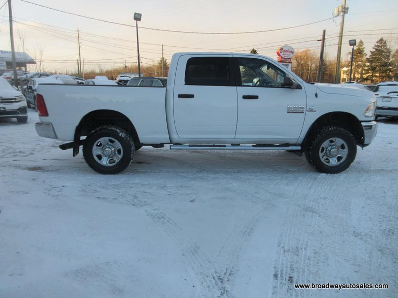 2017 RAM 2500 3/4 TON SLT-MODEL 6 PASSENGER 6.7L - CUMMINS.. 4X4.. CREW-CAB.. 6.6-BOX.. TRAILER BRAKE.. HEATED SEATS & WHEEL.. BACK-UP CAMERA.. BLUETOOTH SYSTEM.. Photo