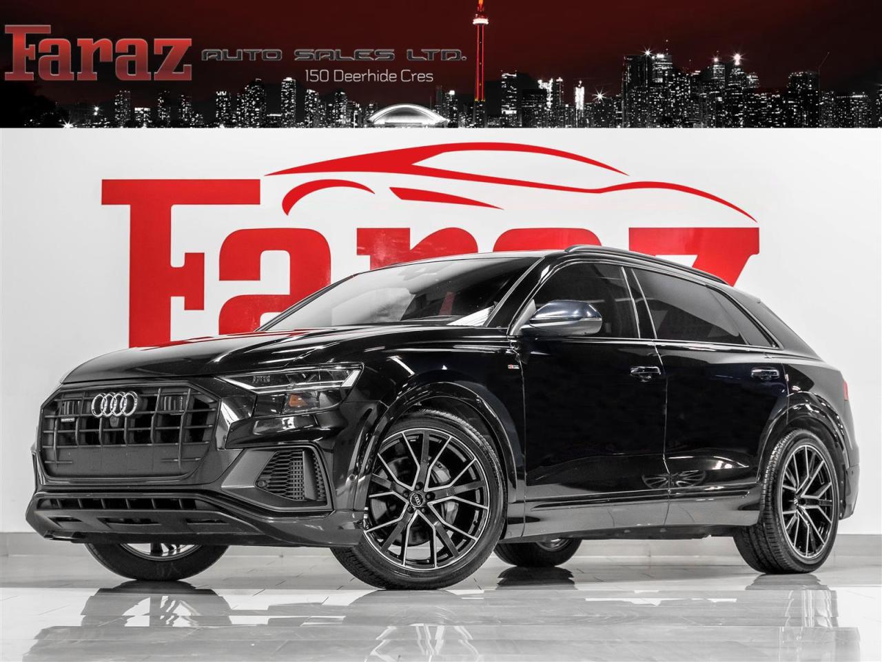 2021 Audi Q8 PROGRESSIV|S-LINE|ADAPT CRUISE|BLACK OPTICS|22INCH|360CAM Photo0