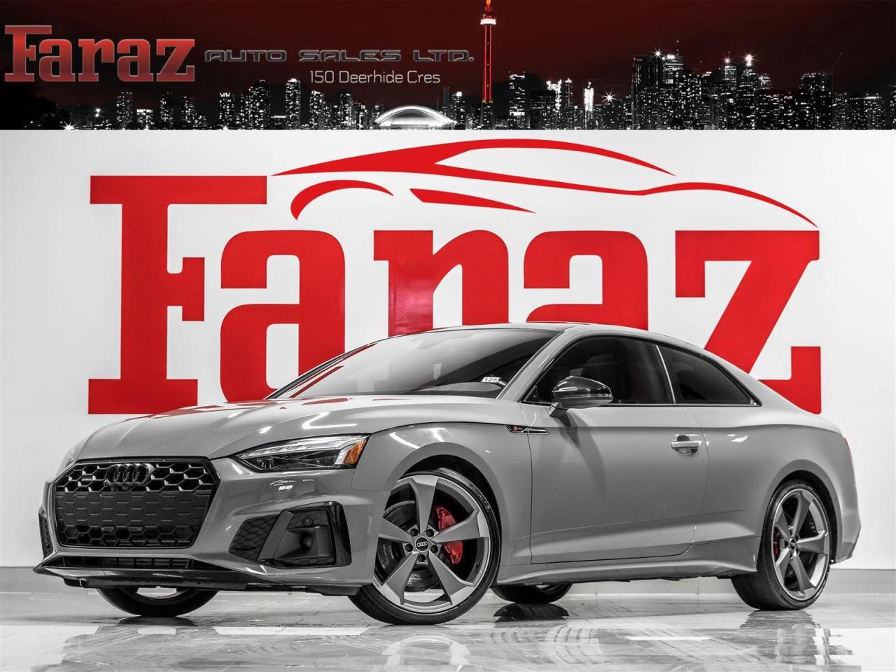 2022 Audi A5 TECHNIK|S-LINE|COUPE|ADAPT CRUISE|B&O SOUND|BLINDSPOT|LOADED Photo