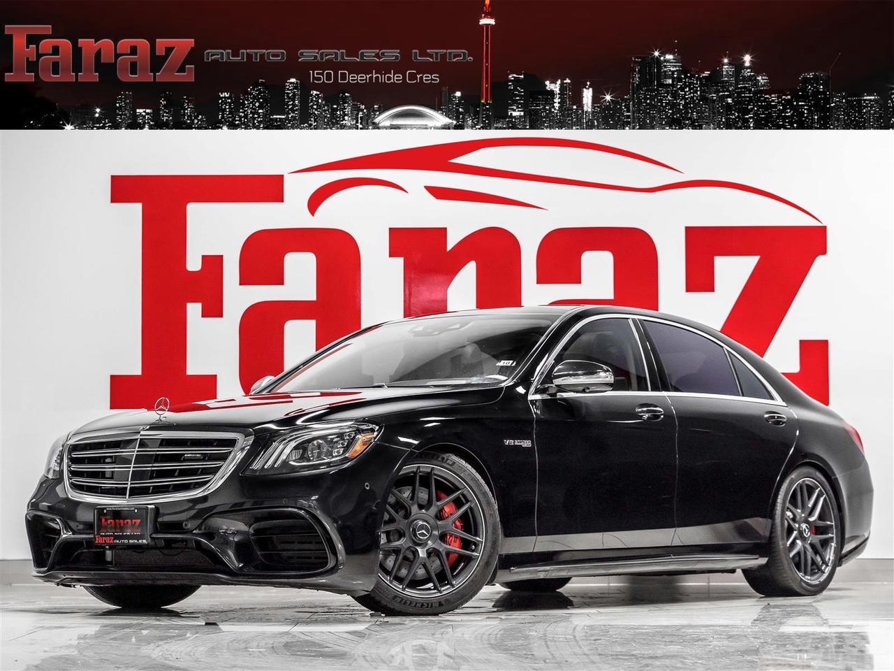 2019 Mercedes-Benz S63 AMG S 63|NIGHT PKG|CHAUFFEUR|TV/DVD|EXCLUSIVE|CARBON Photo