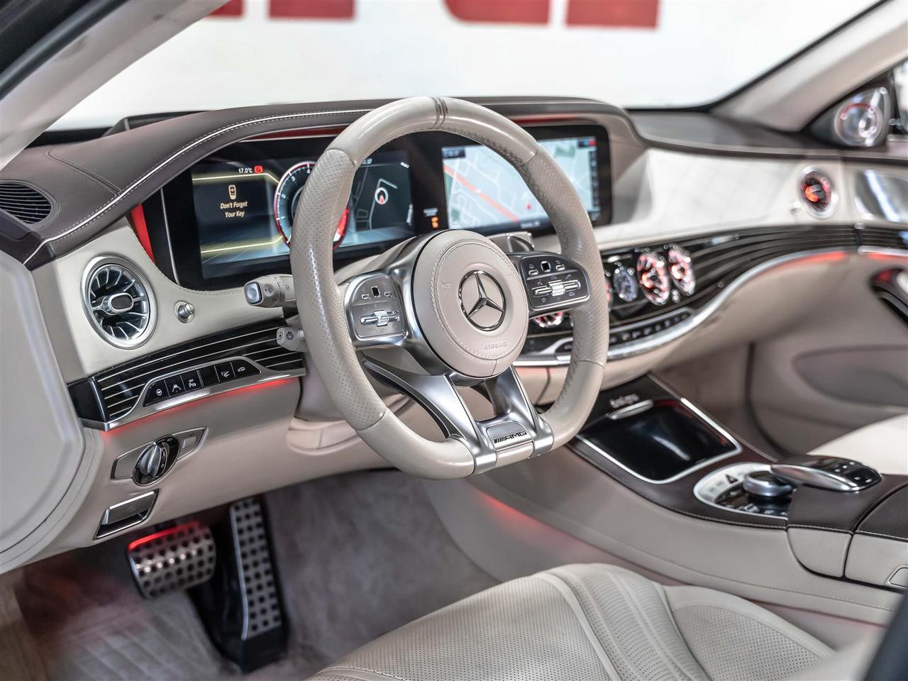 2019 Mercedes-Benz S63 AMG S 63|NIGHT PKG|CHAUFFEUR|TV/DVD|EXCLUSIVE|CARBON Photo