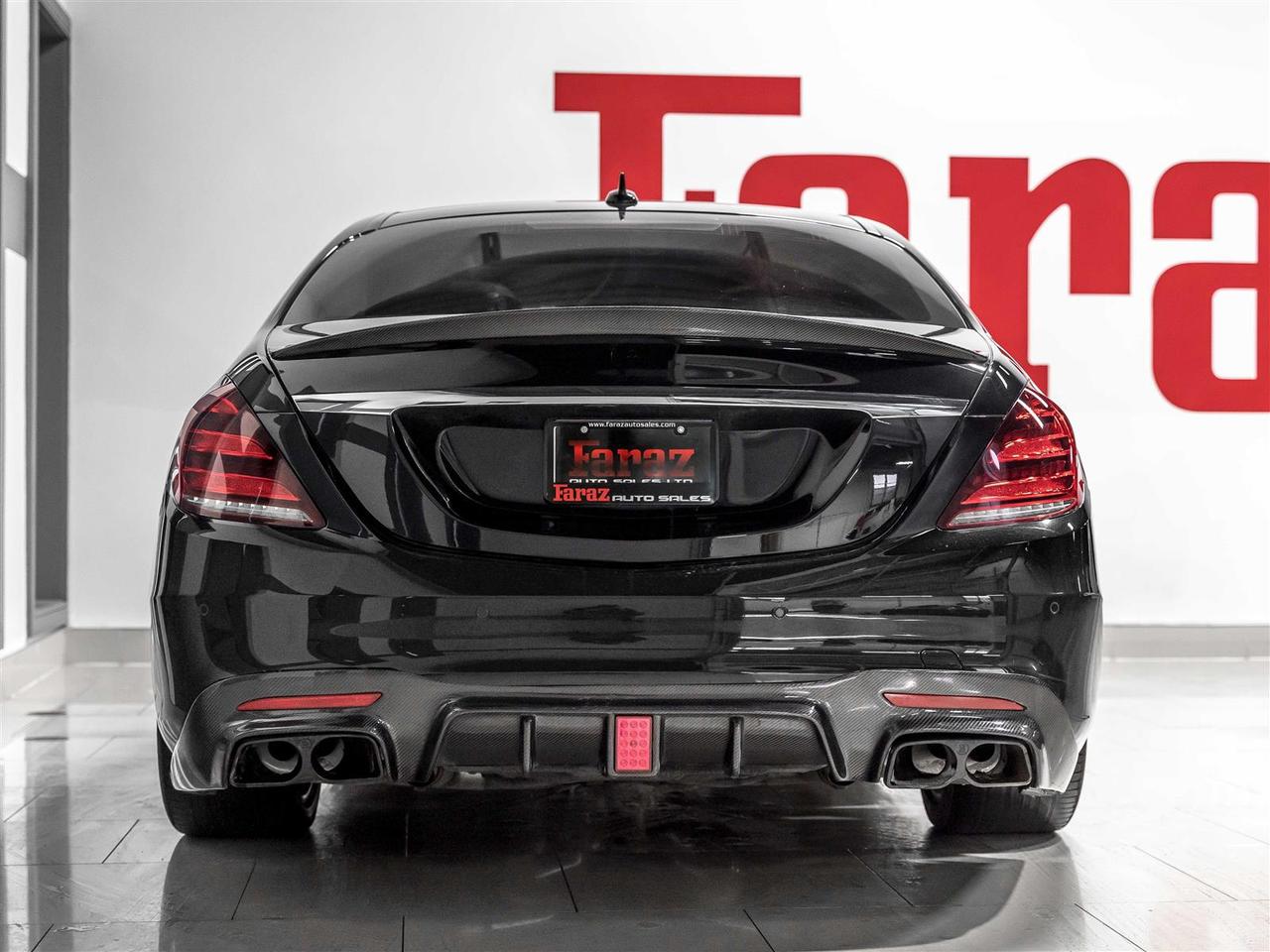 2019 Mercedes-Benz S63 AMG S 63|NIGHT PKG|CHAUFFEUR|TV/DVD|EXCLUSIVE|CARBON Photo