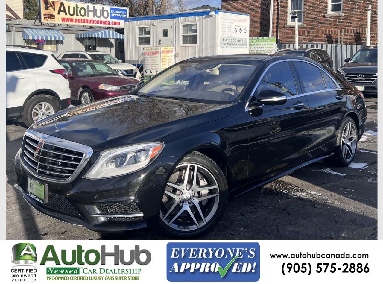 2016 Mercedes-Benz S-Class S400-4MATIC-NAV-LEATHER-PANO.ROOF-360 CAMERA Photo0