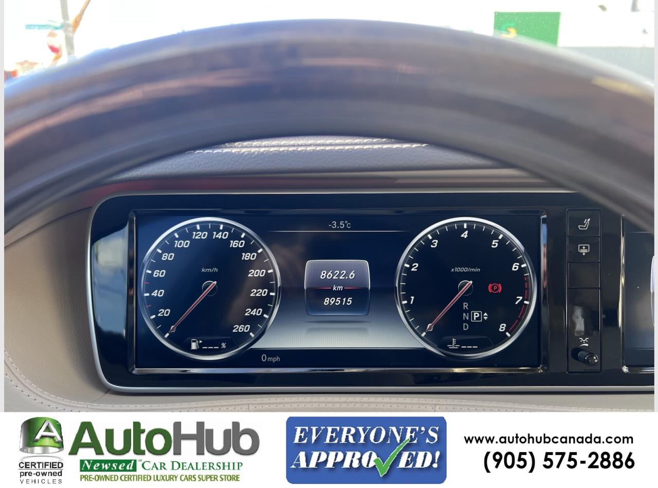 2016 Mercedes-Benz S-Class S400-4MATIC-NAV-LEATHER-PANO.ROOF-360 CAMERA Photo