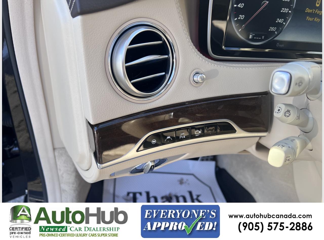 2016 Mercedes-Benz S-Class S400-4MATIC-NAV-LEATHER-PANO.ROOF-360 CAMERA Photo