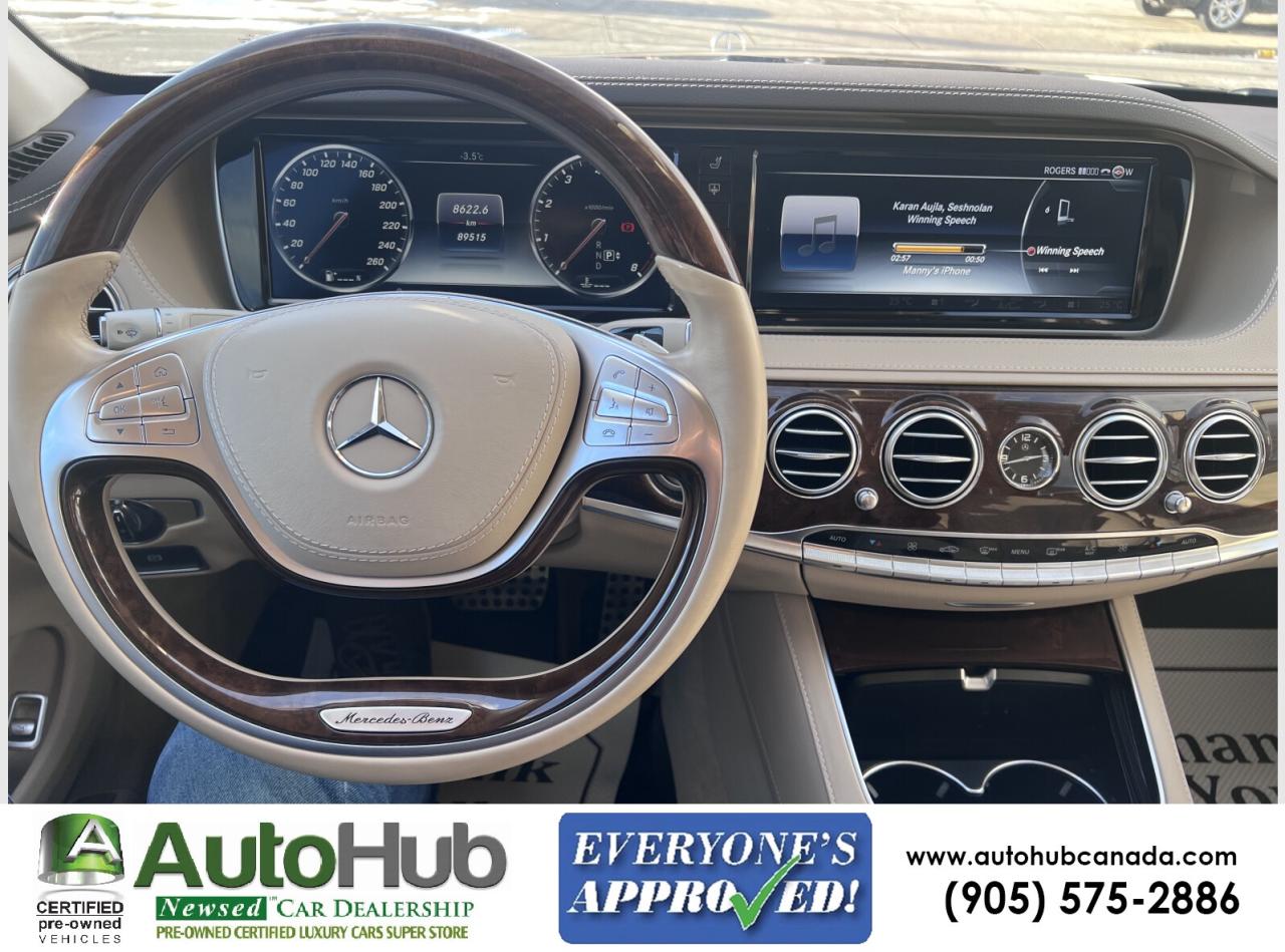 2016 Mercedes-Benz S-Class S400-4MATIC-NAV-LEATHER-PANO.ROOF-360 CAMERA Photo
