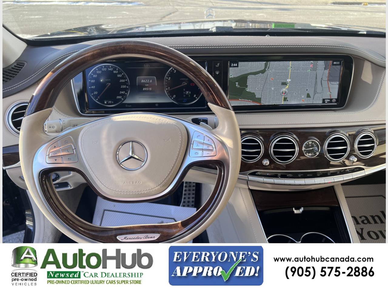 2016 Mercedes-Benz S-Class S400-4MATIC-NAV-LEATHER-PANO.ROOF-360 CAMERA Photo