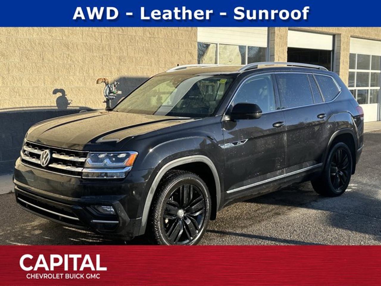 Recent Arrival!Ask for the Internet Department for more information or book your test drive today! Call 403-256-4960 for fast answers at your fingertips! Disclaimer: All prices are plus taxes. See dealer for details. AMVIC Licensed Dealer # B2020028.2019 Atlas 4Motion 8-Speed Automatic with Tiptronic AWD Atlas Execline 4Motion, AWD, Leather, Heated front seats, Power Liftgate, Power moonroof, Wheels: 20 Mejorada Alloy.