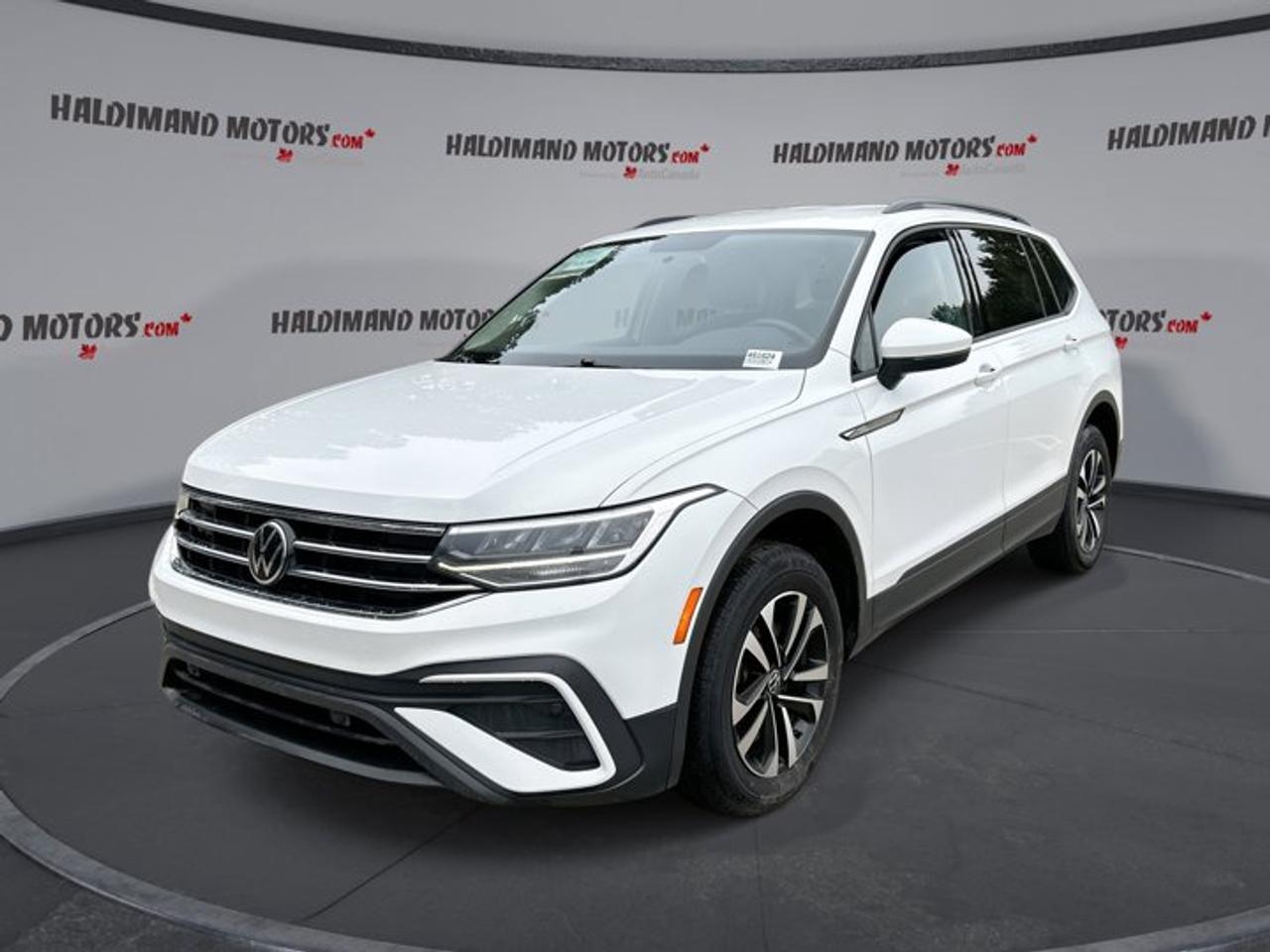 This Volkswagen Tiguan has a powerful Turbo Gas 4cyl 2.0 L engine powering this Automatic transmission. Lane Departure, Heated Steering Wheel, Heated Seats - Front, Blind Spot Monitoring.*This Volkswagen Tiguan Comes Equipped with These Options *Transmission: 8-Speed Automatic w/Tiptronic, Tires: 215/65R17, Side Assist Blind Spot, Radio: 6.5 Touchscreen Infotainment System - AM/FM, 6 speakers, App-Connect smartphone integration-Android Auto, Apple CarPlay, USB type C port (x2) in front centre console, Volkswagen Digital Cockpit (8.0 instrument cluster) and Bluetooth mobile phone connectivity, Heated Leatherette Steering Wheel, Heated Front Bucket Seats - manual height adjustment, Full-Time All-Wheel, Front Assist (Forward Collision Warning and Autonomous Emergency Braking), Engine: 2.0L TSI 184HP 4 Cylinder, Engine Auto Stop-Start Feature, Collision Mitigation-Front, 60 L Fuel Tank, ..*Stop By Today *Stop by Haldimand Motors Ltd. located at 42 Talbot St E, Cayuga, ON N0A 1E0 for a quick visit and a great vehicle!