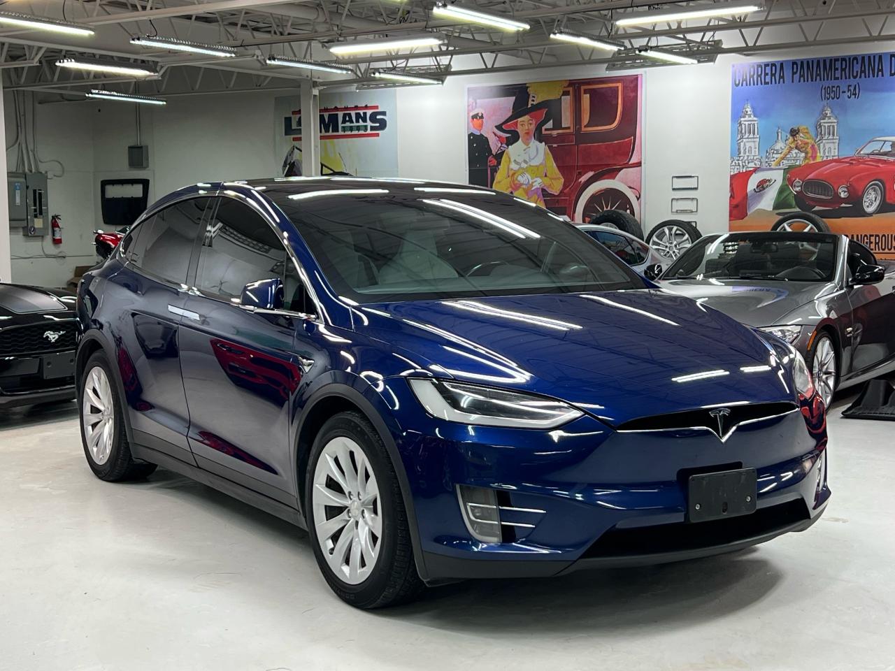 2017 Tesla Model X 75D FSD AWD Quad Seats Photo0