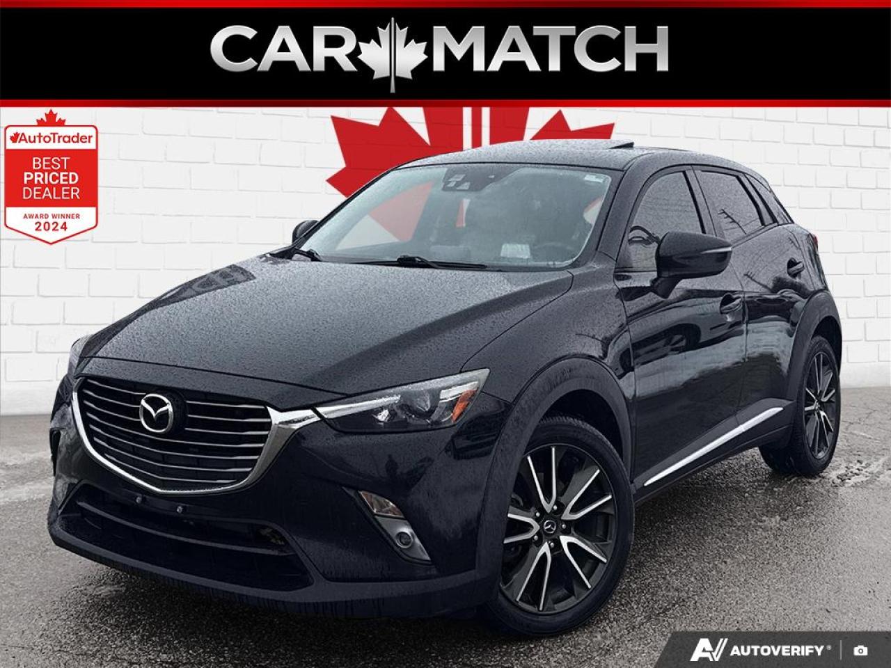 2016 Mazda CX-3 GT / AWD / LEATHER / SUNROOF / LOADED Photo0