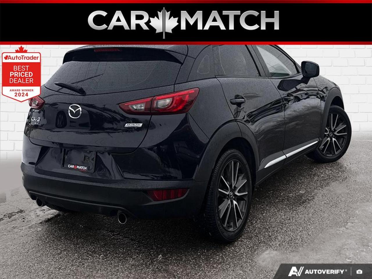 2016 Mazda CX-3 GT / AWD / LEATHER / SUNROOF / LOADED Photo3