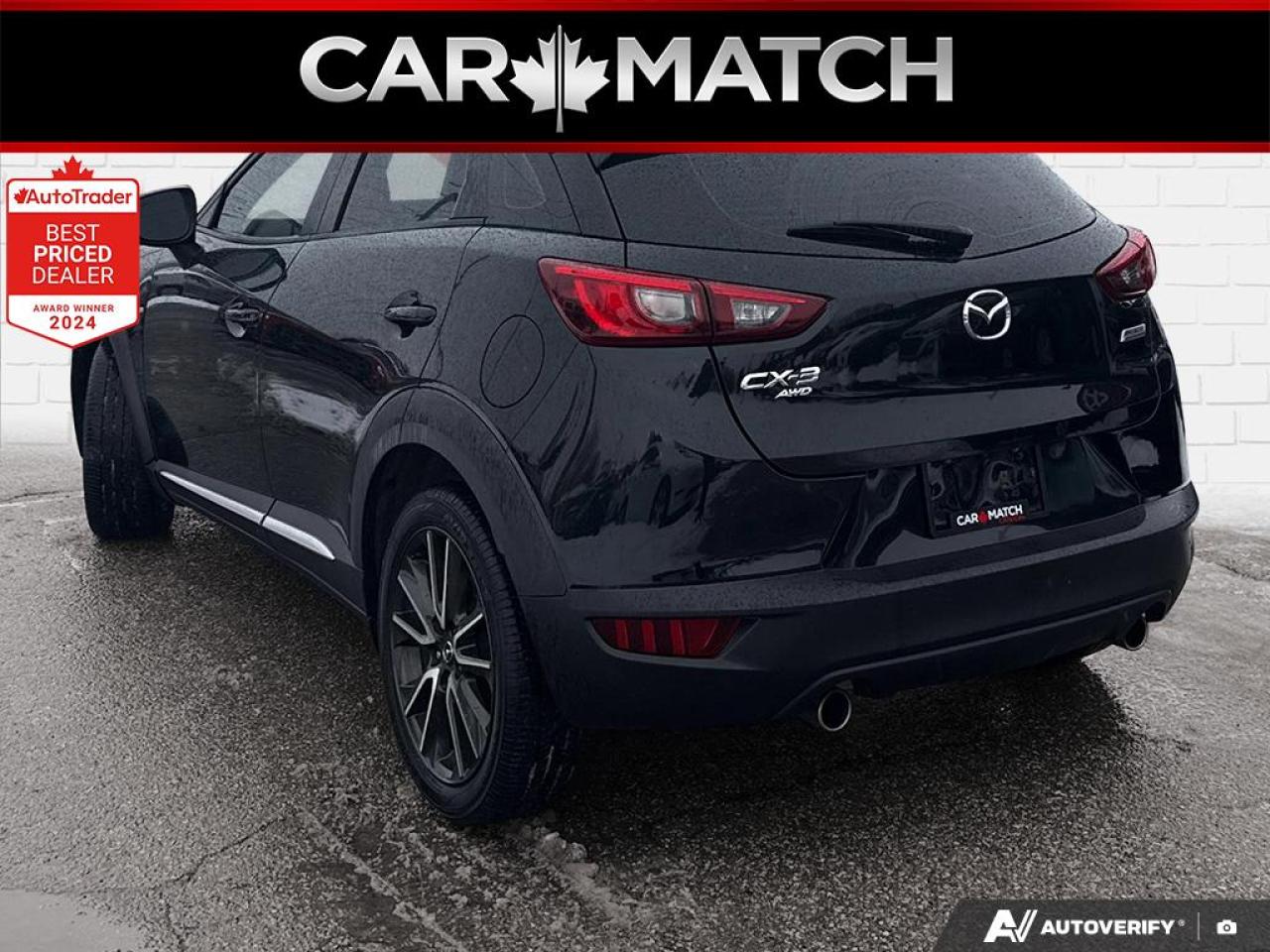 2016 Mazda CX-3 GT / AWD / LEATHER / SUNROOF / LOADED Photo