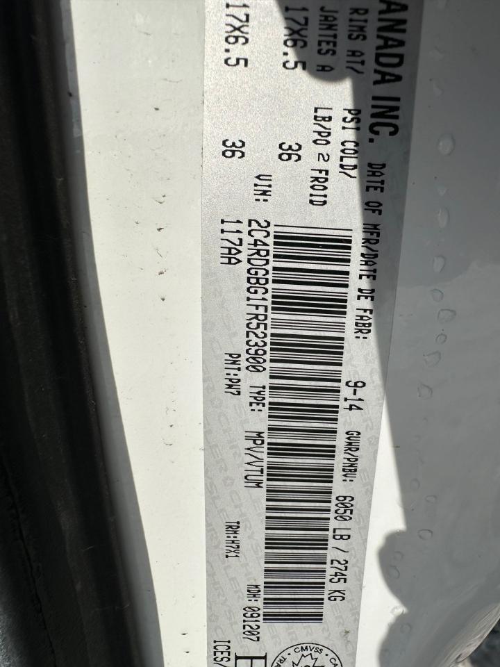 2015 Dodge Grand Caravan SXT, ALLOYS, 7 PASSENGER, ONLY 167KMS, CERTIFIED - Photo #17