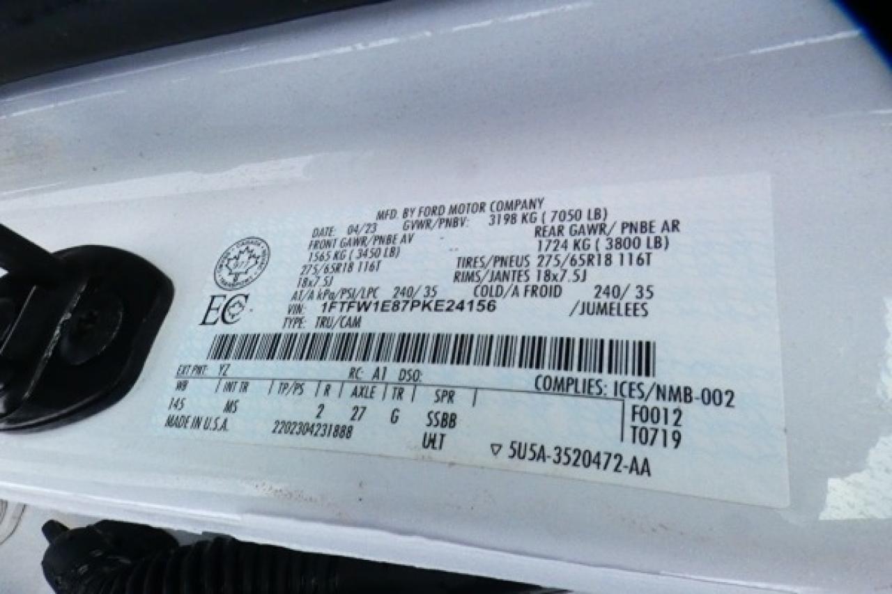 2023 Ford F-150 XLT ecoboost w/Power cloth seats, NAV, BUC - Photo #21