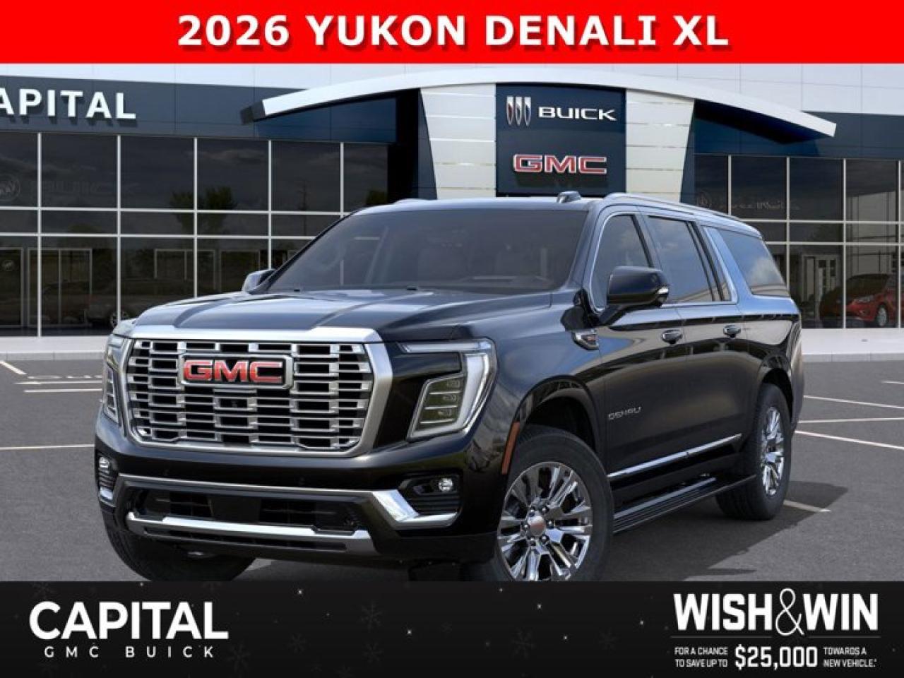 New 2026 GMC Yukon XL Denali 4WD for sale in Edmonton, AB