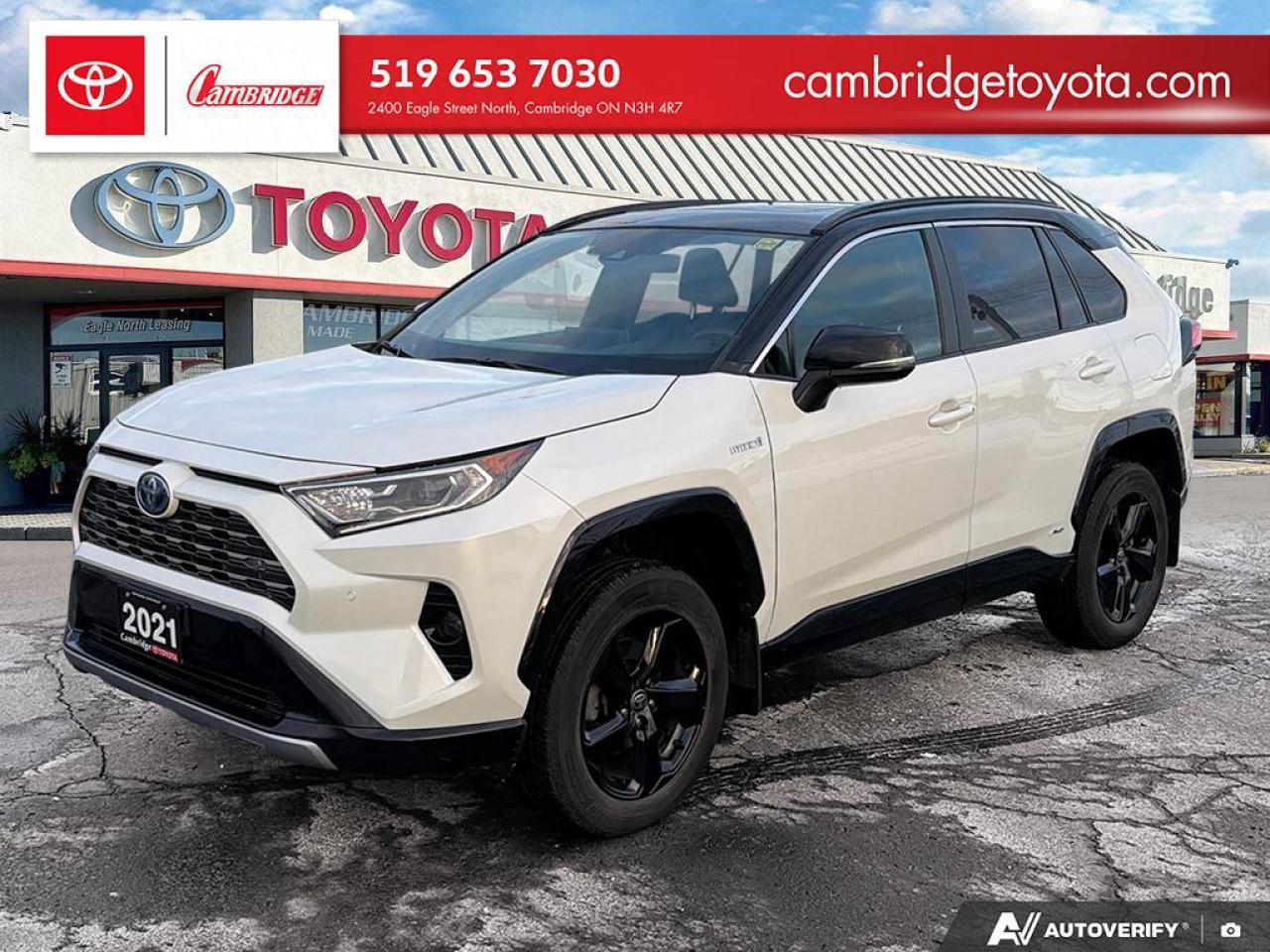 Used 2021 Toyota RAV4 Hybrid XLE for sale in Cambridge, ON