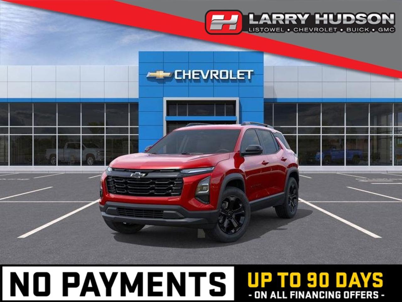 HUDSONS HAS IT!
See it - Drive it - Own it - LOVE it.

At Larry Hudson Chevrolet Buick GMC we make car buying a breeze! New car pricing with $0 down approvals are among your options (*on approved credit). There are a variety of finance and lease options available. Also expect top dollar for your trade-in!

Selling price/payment shown includes cash incentive(s). Does not include HST & Licensing. Bi-Weekly payments reflect current Chevrolet Buick and GMC incentives. We have professional Product Specialist to guide you through your vehicle purchase. Contact us for more info! 1-800-350-3325