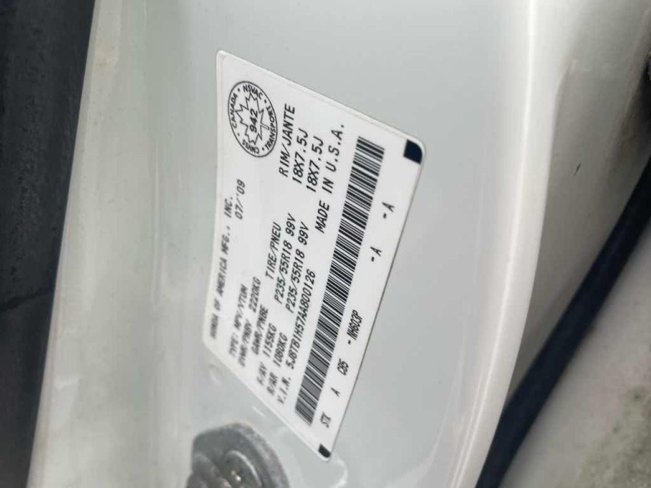 2010 Acura RDX Technology Photo