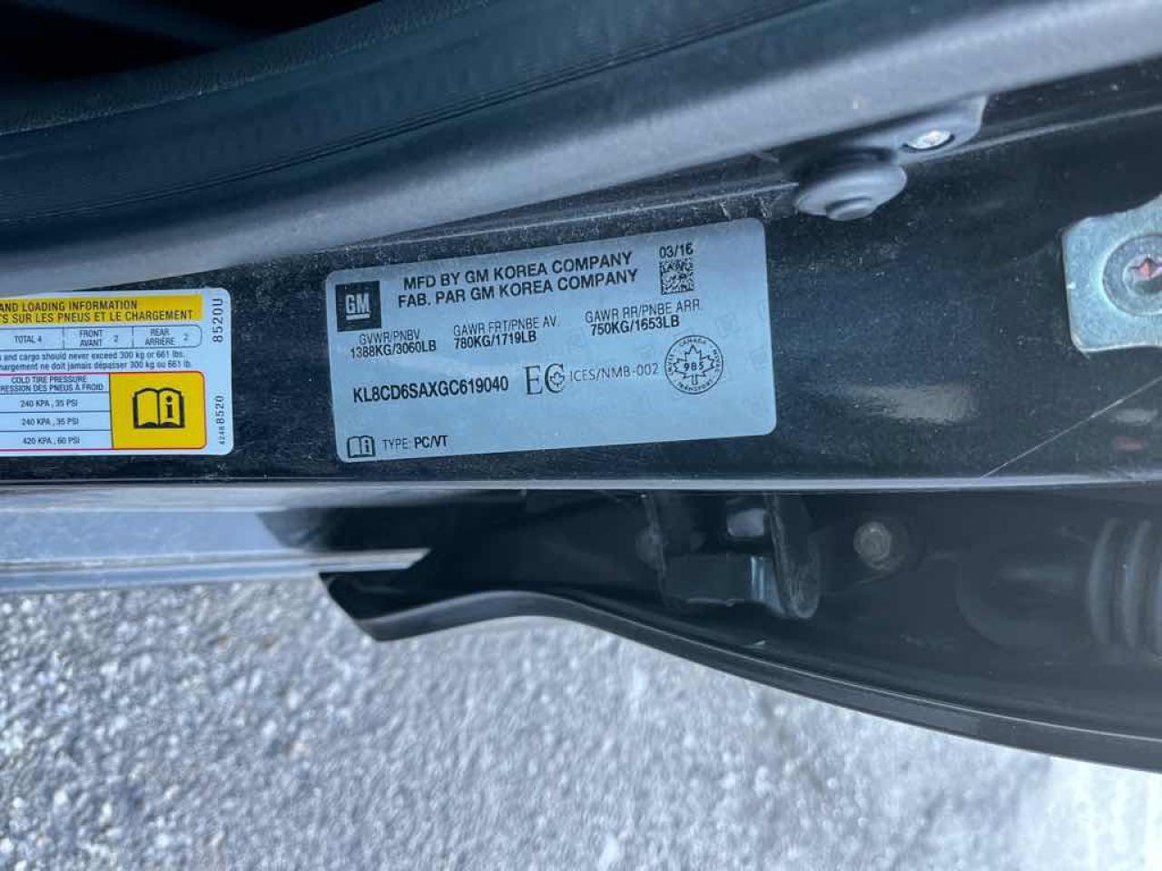 2016 Chevrolet Spark 1LT Photo