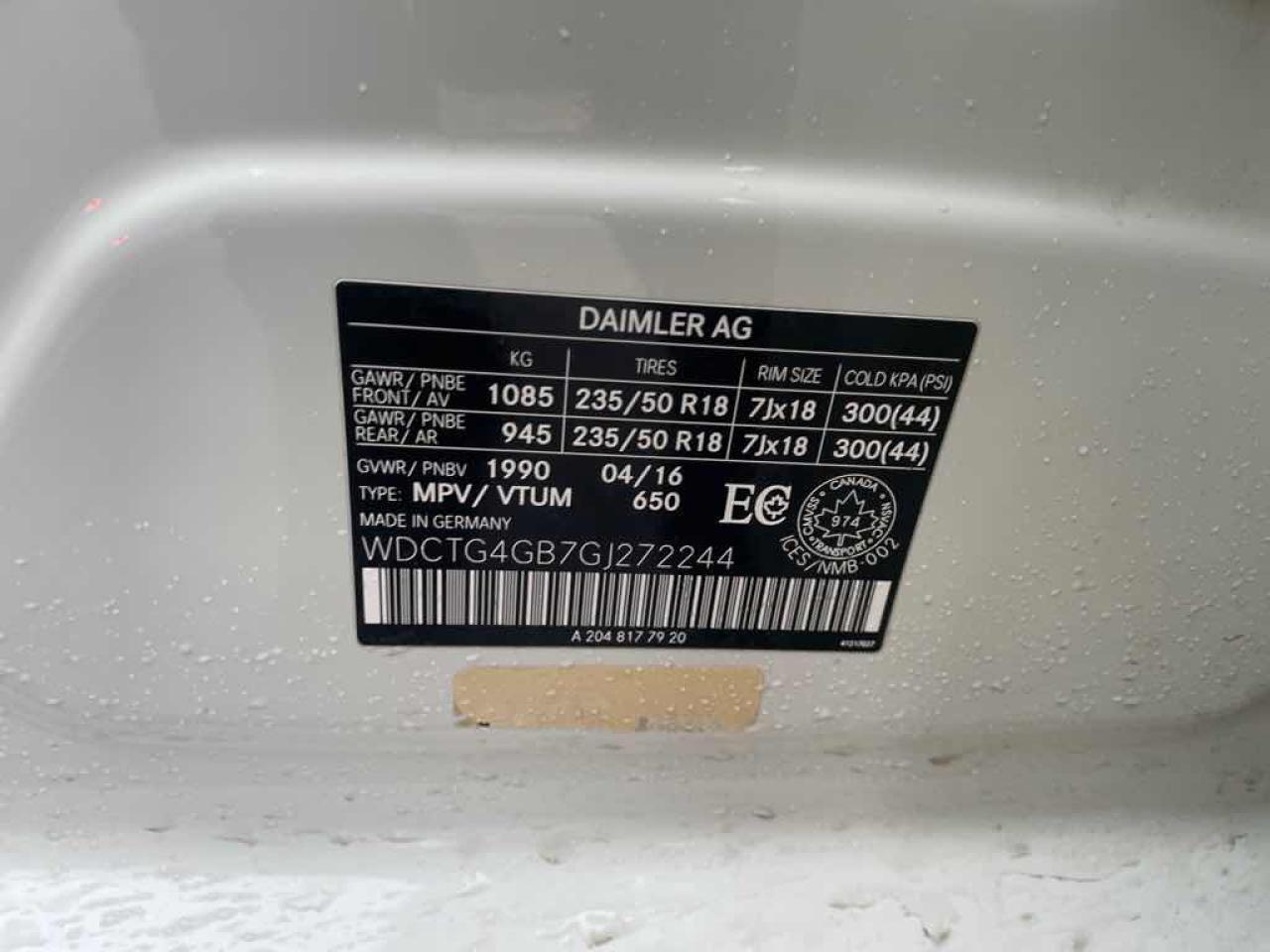 2016 Mercedes-Benz GLA 250 4MATIC Photo