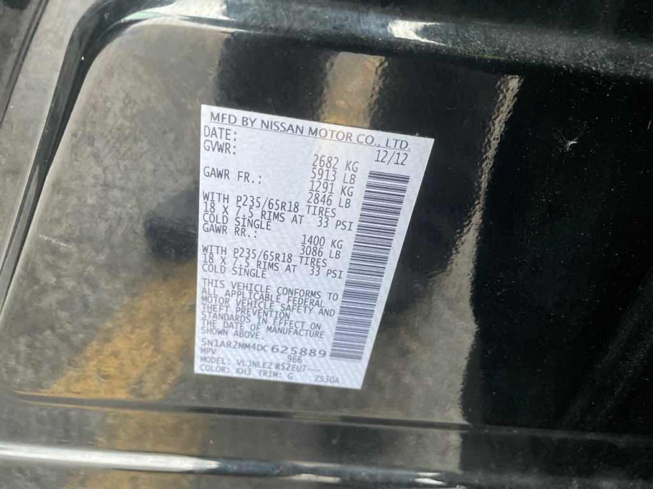 2013 Nissan Pathfinder  Photo