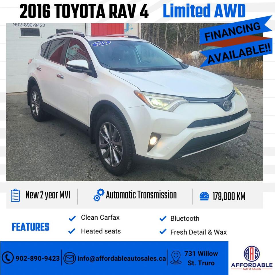 2016 Toyota RAV4 LIMITED 