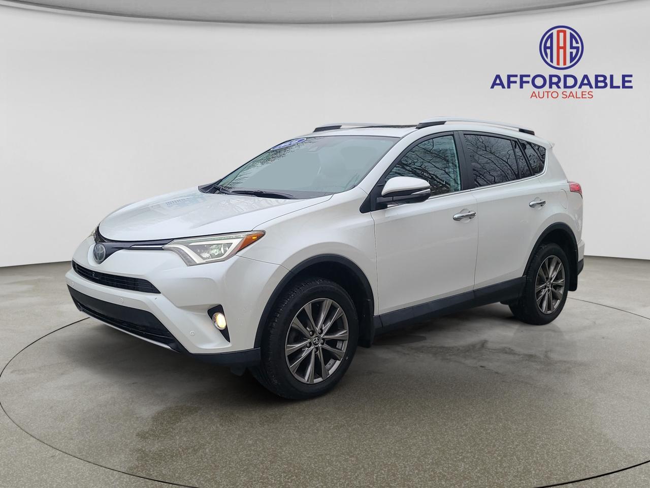 <p><strong>Affordable 2016 TOYOTA RAV4 LIMITED AWD &ndash; CLEAN CARFAX!</strong></p><p>&nbsp;</p><p><em><strong>KEY HIGHLIGHTS!!!</strong></em></p><p>Great Deal + Easy Financing Available!</p><p>We price all of our vehicles below market value for a quick sale! Cash or financing options are available for qualified buyers.</p><p>Auto, AWD, 2.5L 4cyl</p><p>Clean Carfax</p><p>30 DAY Powertrain Warranty with Extended Options Available</p><p>179,000 Kilometres</p><p>Brand new 2-year inspection.</p><p>Full leather interior</p><p>Fully checked over and certified.</p><p>Tires to match the season.</p><p>Fresh oil change or like-new oil!</p><p>Automatic Transmission</p><p>&nbsp;</p><p><strong>FINANCING AVAILABLE!!!</strong></p><p>Submit Your Application at www.affordableautosales.ca (http://www.affordableautosales.ca/)</p><p>Call / Text: 902-890-9423</p><p>Email: info@affordableautosales.ca</p>