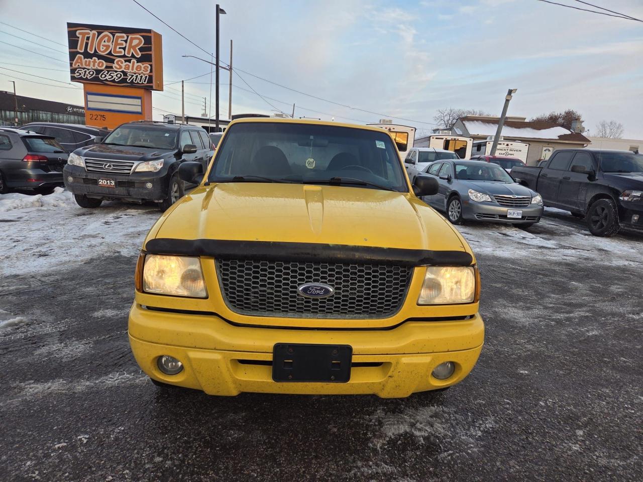 2003 Ford Ranger EDGE PLUS, ALLOYS, TOPPER, YELLOW, AS IS SPECIAL - Photo #8