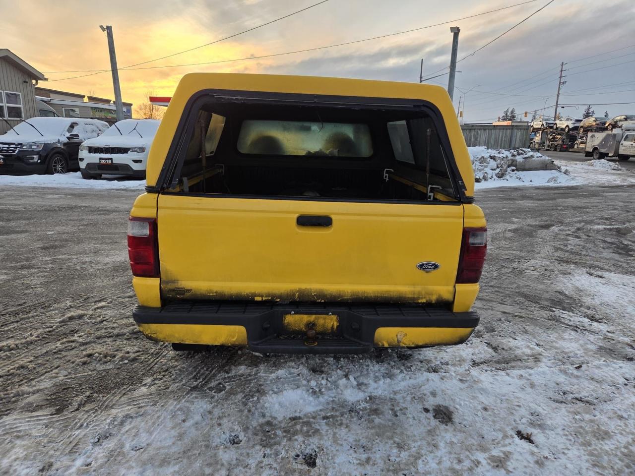 2003 Ford Ranger EDGE PLUS, ALLOYS, TOPPER, YELLOW, AS IS SPECIAL Photo3
