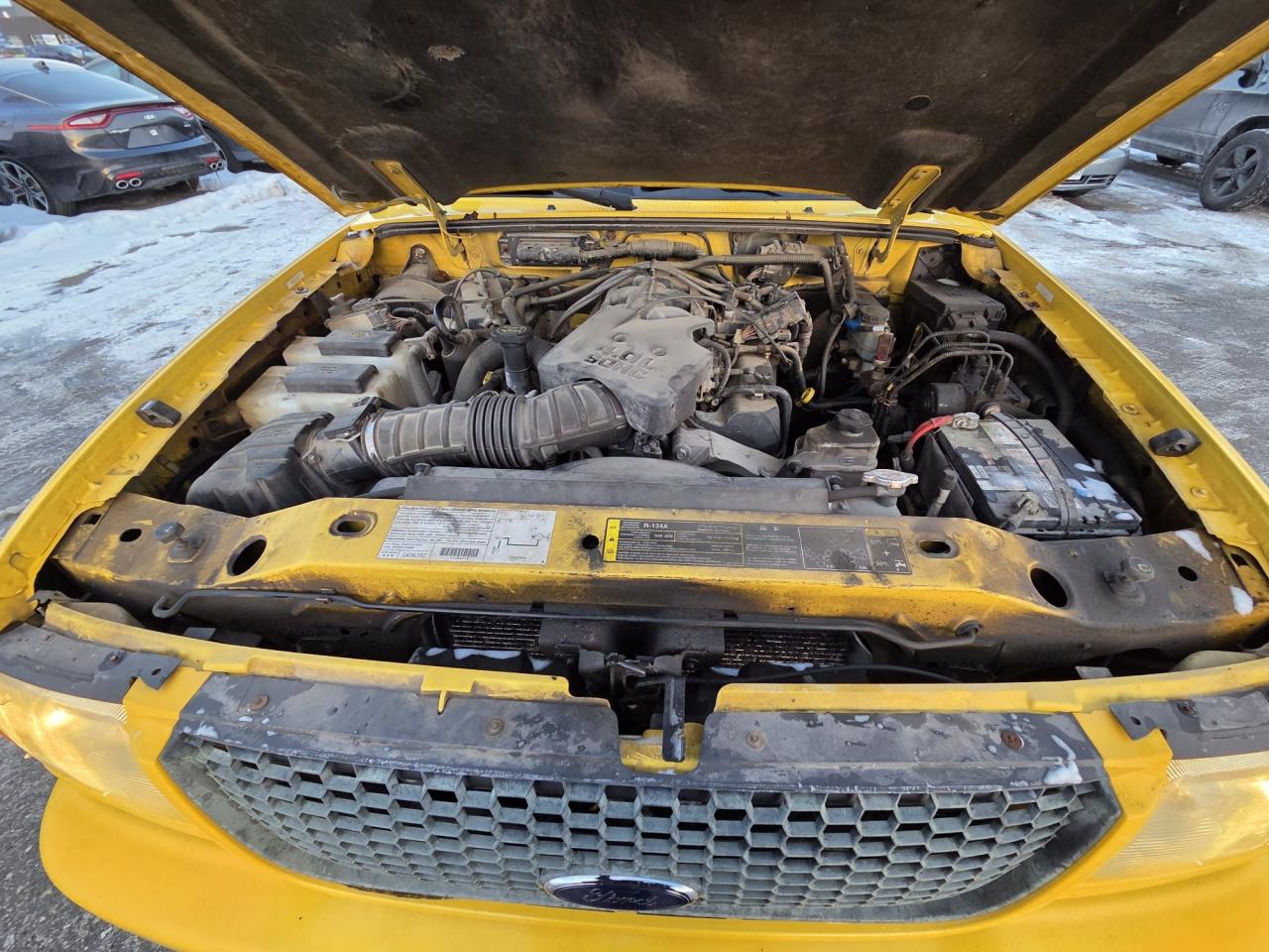 2003 Ford Ranger EDGE PLUS, ALLOYS, TOPPER, YELLOW, AS IS SPECIAL - Photo #9