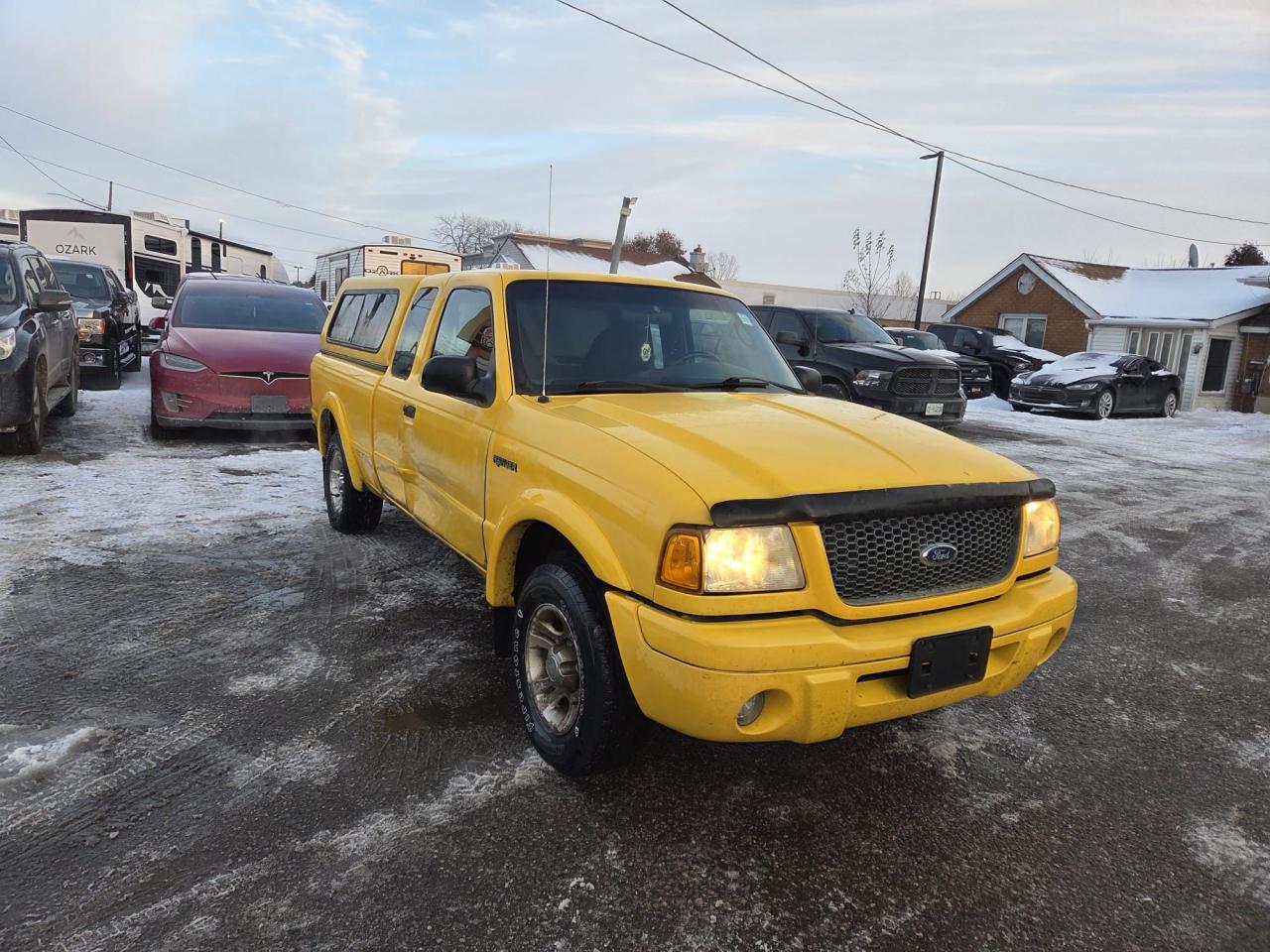 2003 Ford Ranger EDGE PLUS, ALLOYS, TOPPER, YELLOW, AS IS SPECIAL - Photo #7