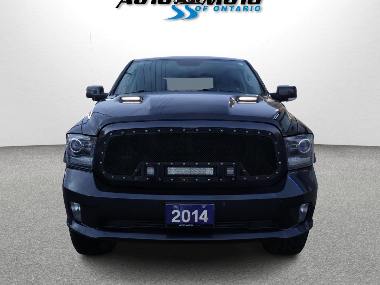 2014 RAM 1500 SPORT HEMI 4WD CREW CERTIFIED CAMERA NAV BLUETOOTH LEATHER HEATED SEATS SUNROOF CRUISE ALLLOYS - Photo #2