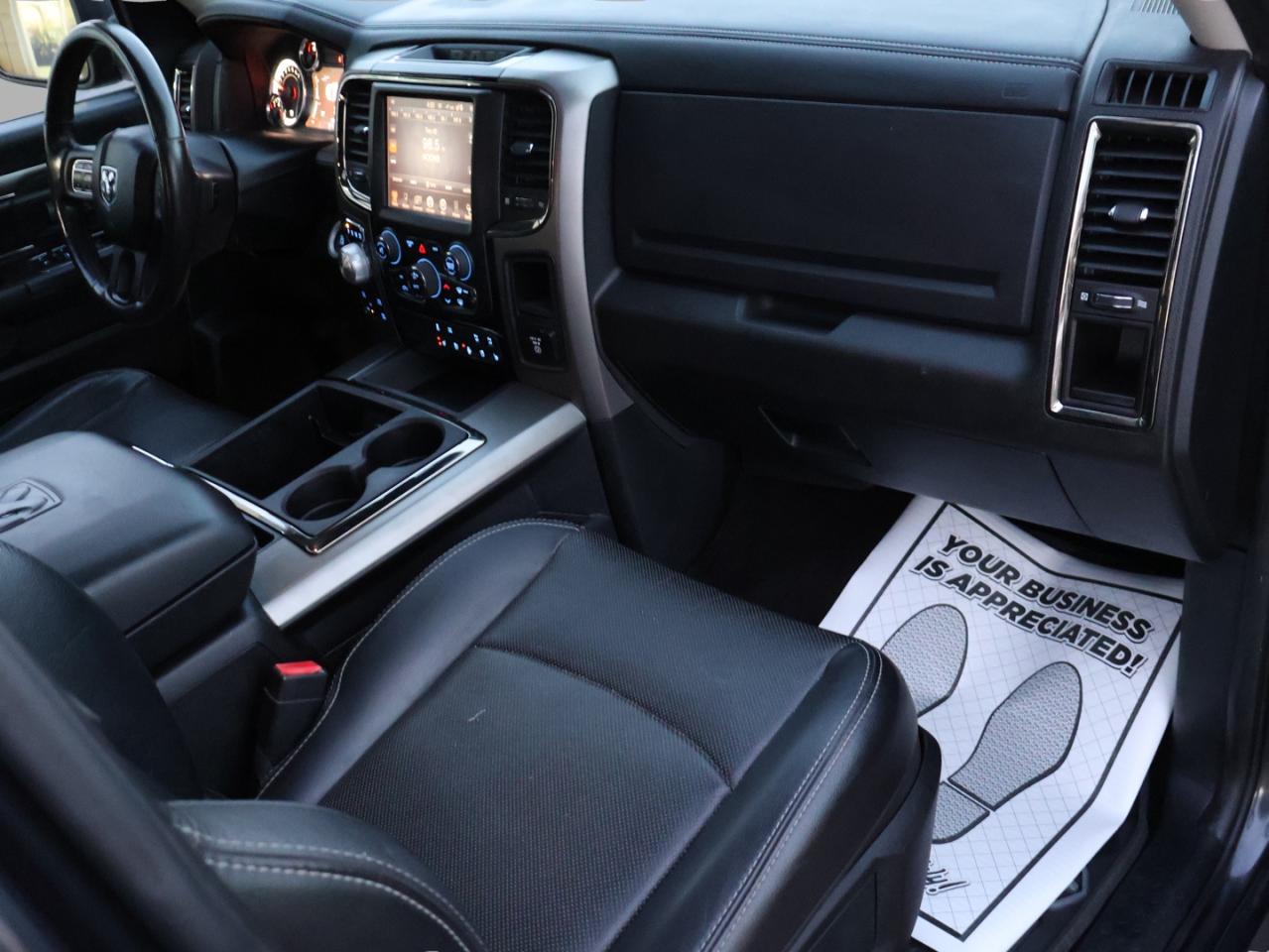 2014 RAM 1500 SPORT HEMI 4WD CREW CERTIFIED CAMERA NAV BLUETOOTH LEATHER HEATED SEATS SUNROOF CRUISE ALLLOYS - Photo #12