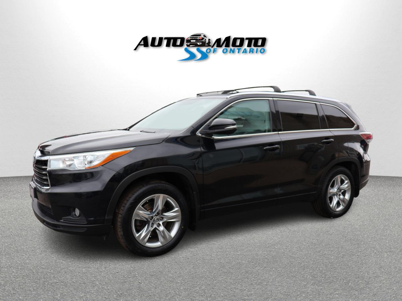 2016 Toyota Highlander LIMITED AWD CERTIFIED *ACCIDENT FREE* CAMERA NAV BLUETOOTH LEATHER HEATED SEATS PANO ROOF CRUISE ALLOYS Photo2