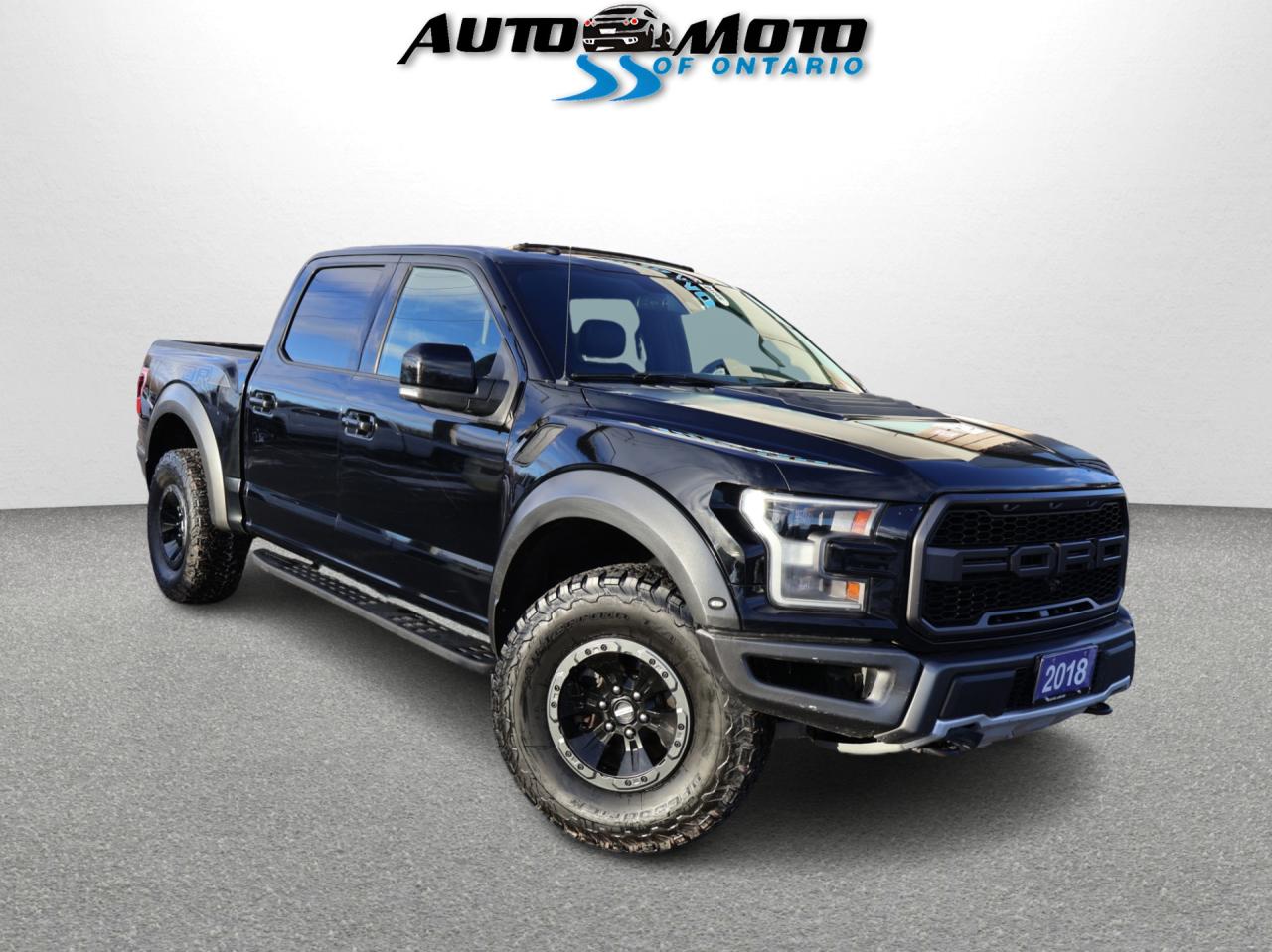 2018 Ford F-150 RAPTOR SUPER CREW 4WD CERTIFIED *ACCIDENT FREE* CAMERA NAV BLUETOOTH LEATHER HEATED SEATS PANO ROOF CRUISE ALLOYS - Photo #1