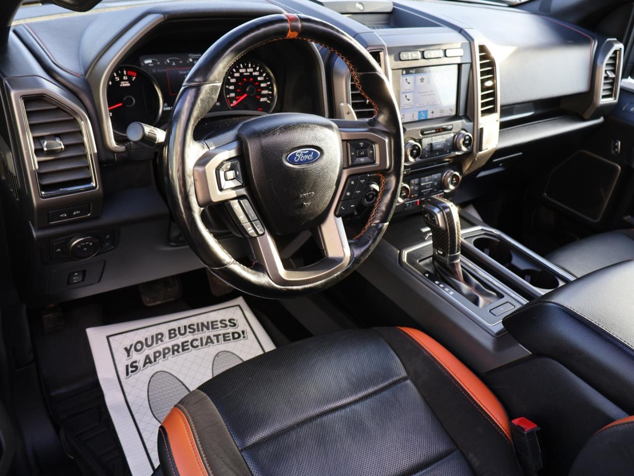 2018 Ford F-150 RAPTOR SUPER CREW 4WD CERTIFIED *ACCIDENT FREE* CAMERA NAV BLUETOOTH LEATHER HEATED SEATS PANO ROOF CRUISE ALLOYS - Photo #8