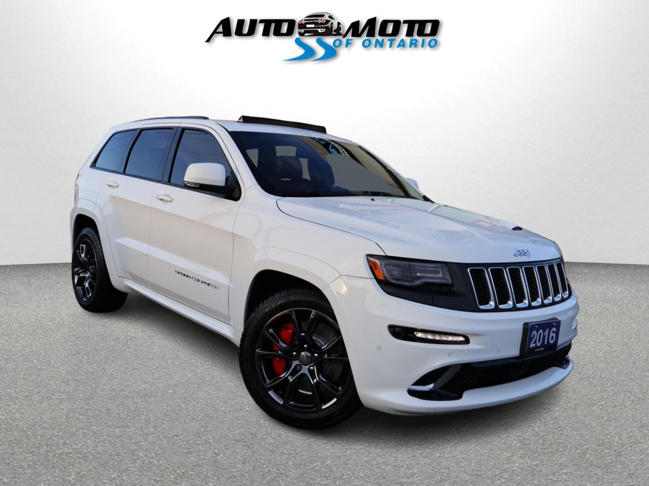 2016 Jeep Grand Cherokee SRT 4WD CERTIFIED *DODGE MAINTAIN* CAMERA NAV BLUETOOTH LEATHER HEATED SEATS SUNROOF CRUISE ALLOYS - Photo #1
