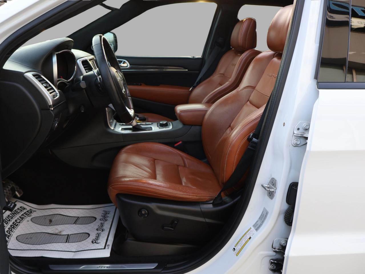 2016 Jeep Grand Cherokee SRT 4WD CERTIFIED *DODGE MAINTAIN* CAMERA NAV BLUETOOTH LEATHER HEATED SEATS SUNROOF CRUISE ALLOYS - Photo #13