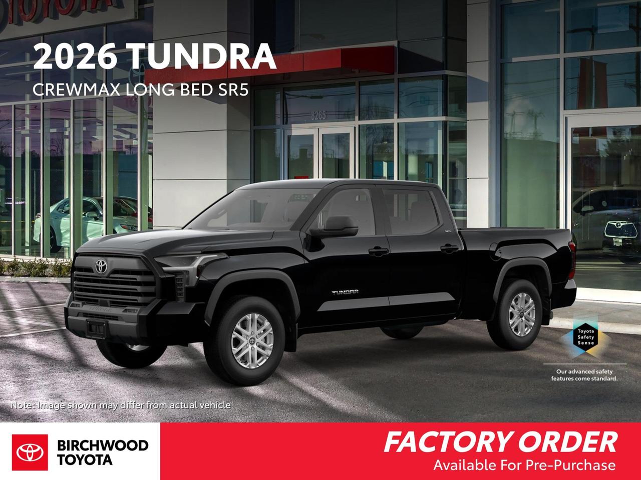 Experience is Everything at Birchwood Toyota! Our mission is to provide the most transparent and efficient sales process for our customers. We strive to provide the best service possible, whether you visit us in person, shop our website, or take advantage of our buy from home program.

Find out what FACTORY INCENTIVES or BIRCHWOOD PROMOTIONS may apply to the vehicle youre interested in driving. Call now! 204-889-3700. 

This vehicle qualifies for Birchwood Toyota Shield, which includes:

Guardian Protection:
- Cosmetic Wheel Protection
- Paintless Dent Repair
- Key/Remote Replacement


Vehicle may not be exactly as shown.

Dealer Permit #0025
Dealer permit #0025