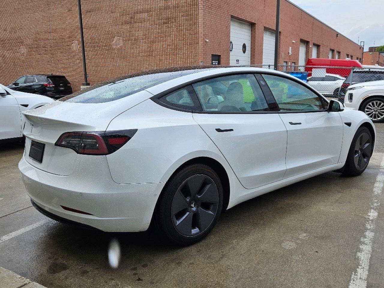 2021 Tesla Model 3 WHITE INTERIOR-AUTO PILOT-FSD 3 COMPUTER Photo4