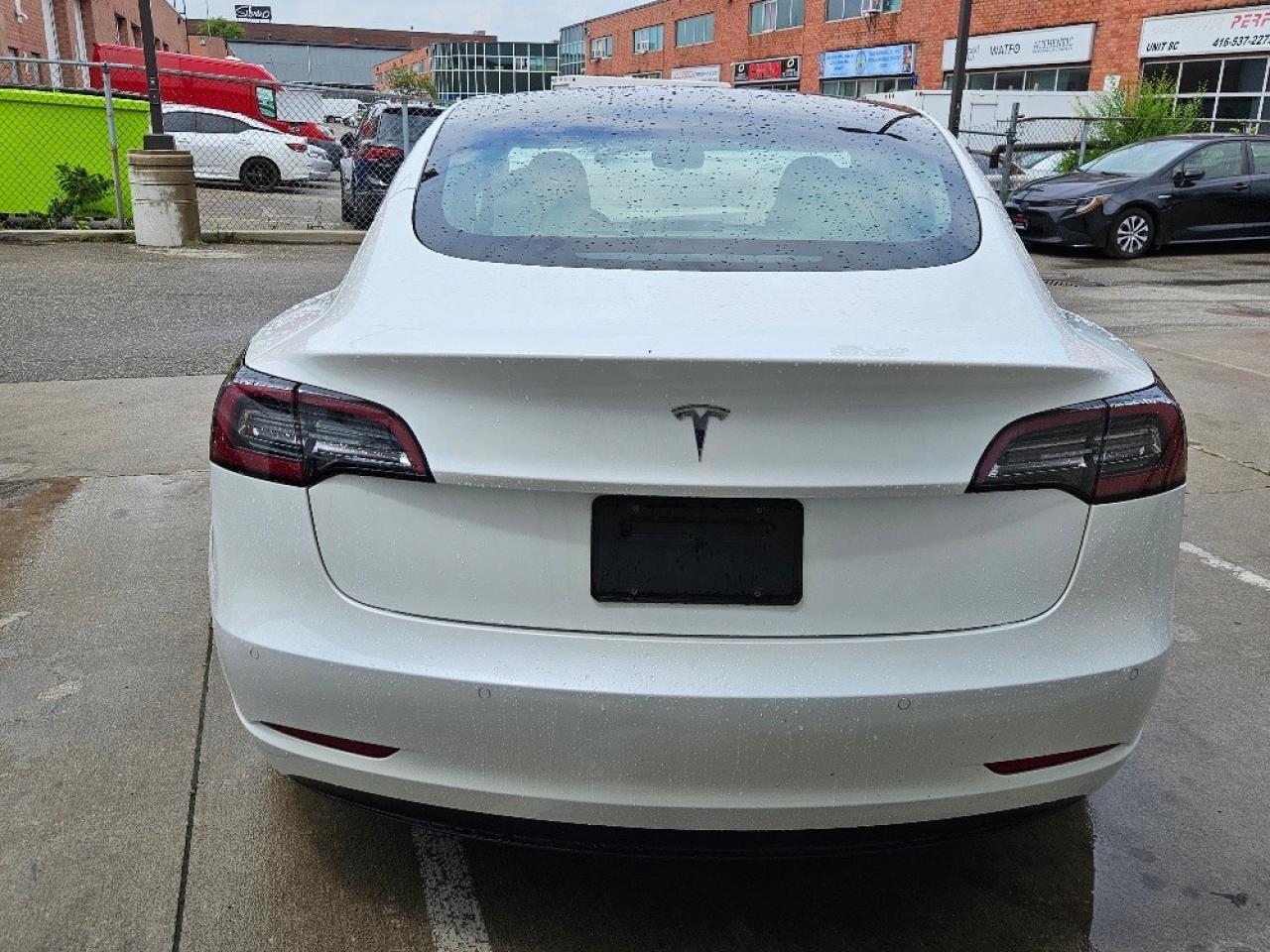 2021 Tesla Model 3 WHITE INTERIOR-AUTO PILOT-FSD 3 COMPUTER Photo3