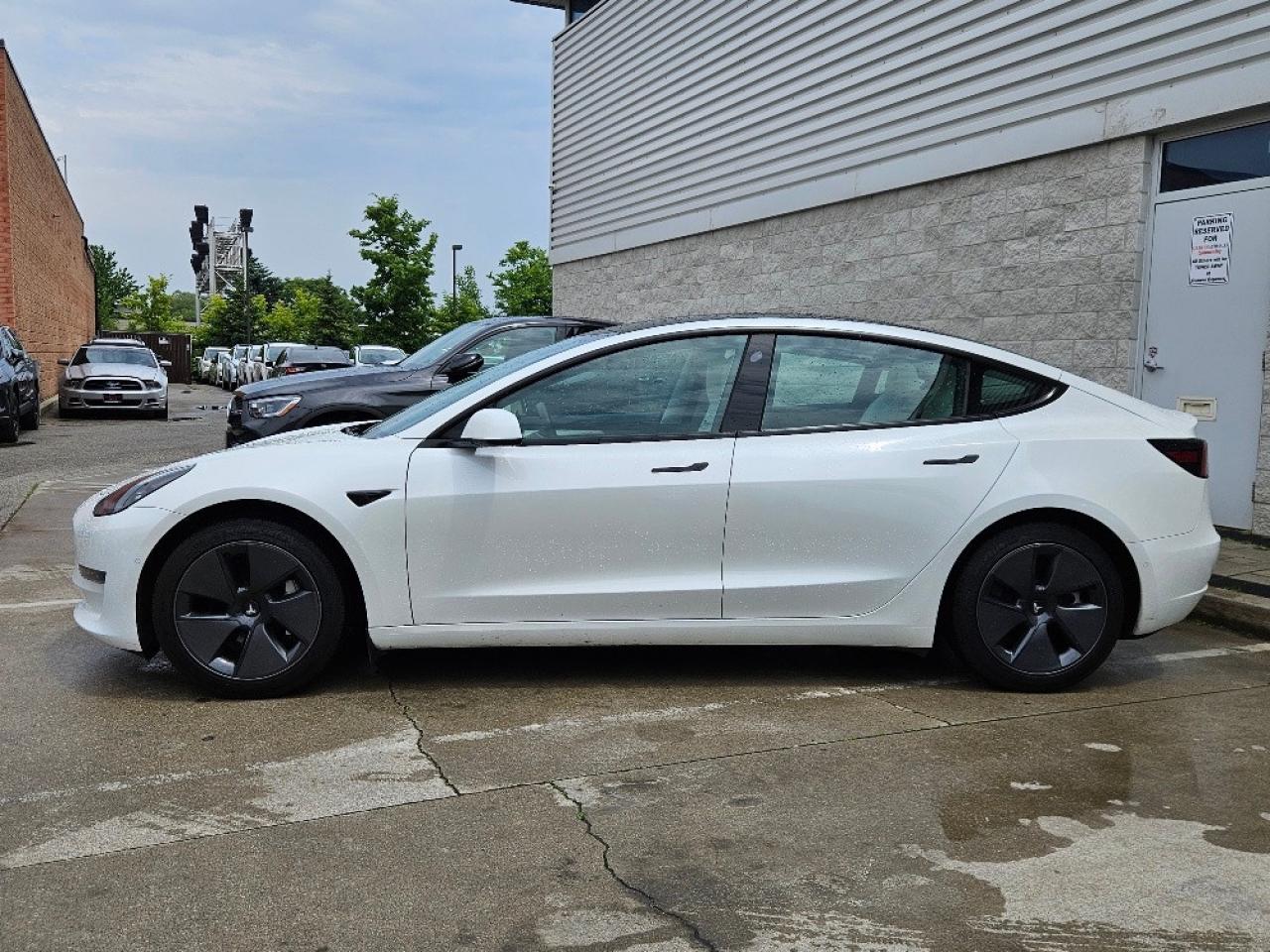 2021 Tesla Model 3 WHITE INTERIOR-AUTO PILOT-FSD 3 COMPUTER Photo