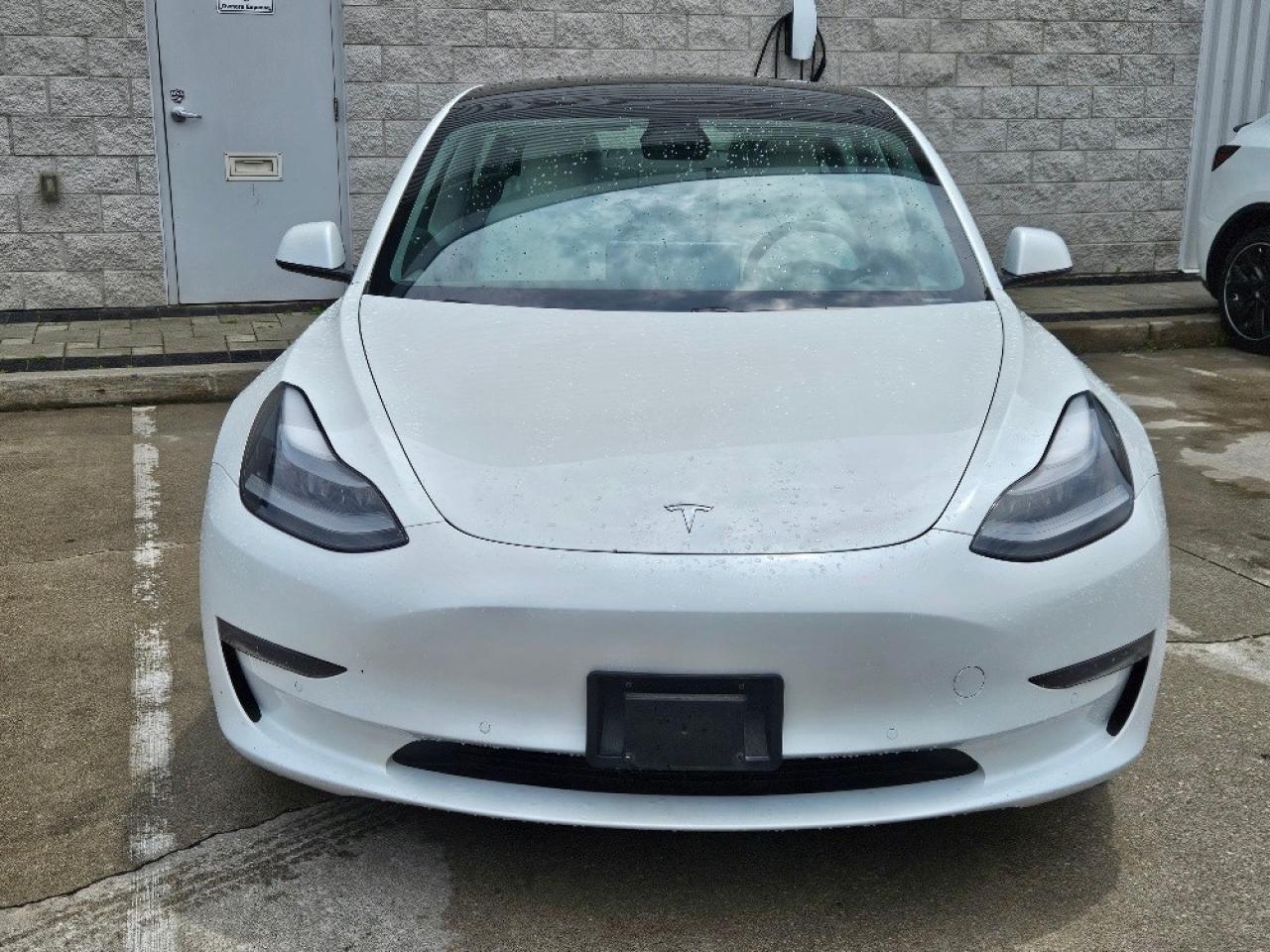 2021 Tesla Model 3 WHITE INTERIOR-AUTO PILOT-FSD 3 COMPUTER Photo