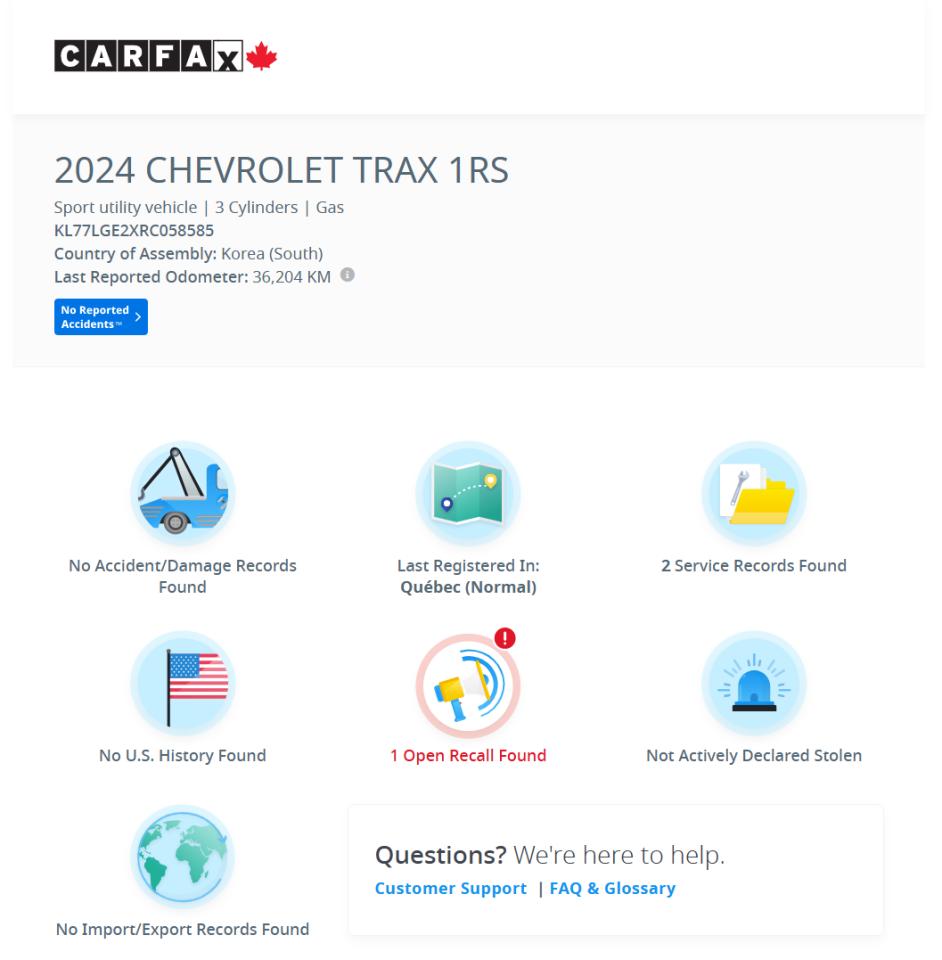 2024 Chevrolet Trax 1RS+Previous Lease LikeNew! ONE OWNER+CLEAN CARFAX Photo6